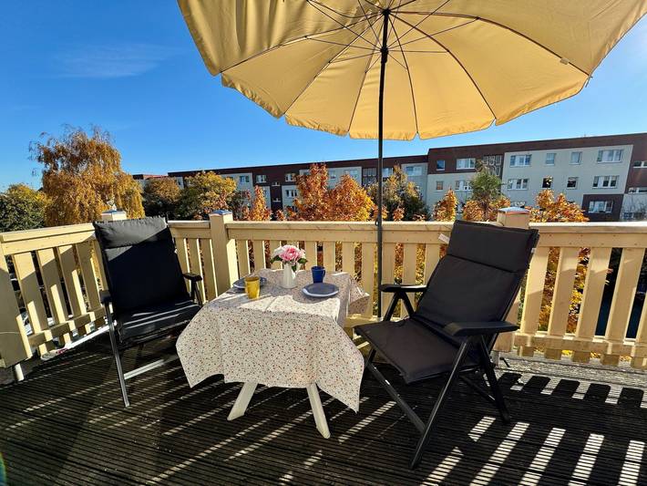 Ferienwohnung für 2 Personen, mit Balkon - 1