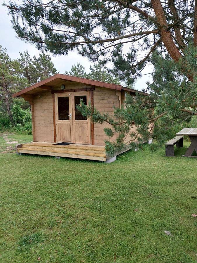 Camping für 4 Personen, mit Sauna und Ausblick in Estland