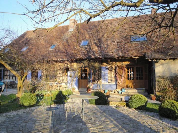Chambre d’hôte pour 4 personnes, avec Terrasse ainsi que Jardin et Vue
