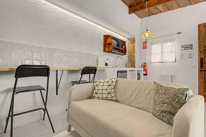 Appartement entier, Appartement de vacances « La Paredita Casa Acentejo » avec vue montagne, piscines et Wi-Fi in El Tanque, Tenerife du Nord