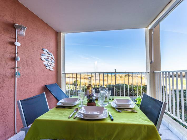 Gîte pour 4 personnes, avec terrasse et jardin dans Plage Rochelongue - 4