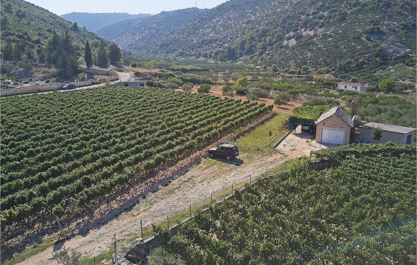 Ferienhaus für 4 Personen mit Garten in Postira, Brac