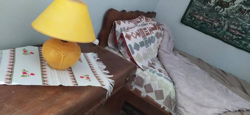 Ferienwohnung für 3 Personen, mit Ausblick und Garten sowie Terrasse in Volos
