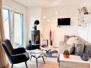 Ferienwohnung für 2 Personen, mit Sauna und Balkon in Tossens