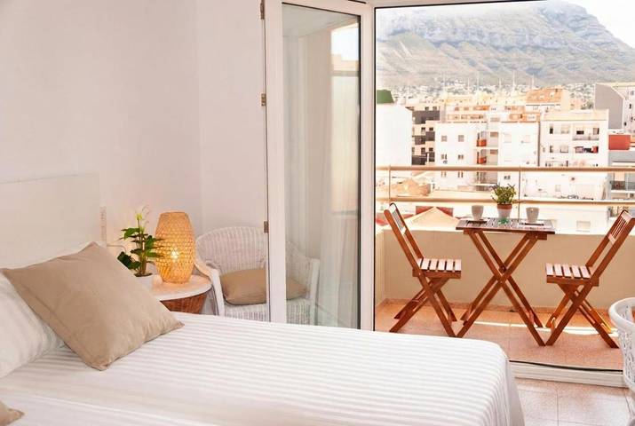 Maison d’hôte pour 2 personnes, avec vue et balcon à Dénia