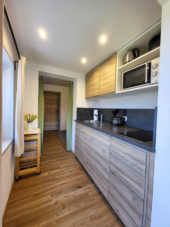 Ganze Ferienwohnung, Ferienwohnung Malerlehen - Ferienwohnung Untersberg, 1-2 Personen, 42 qm, Terrasse, ruhige Lage in Schönau am Königssee, Berchtesgadener Alpen