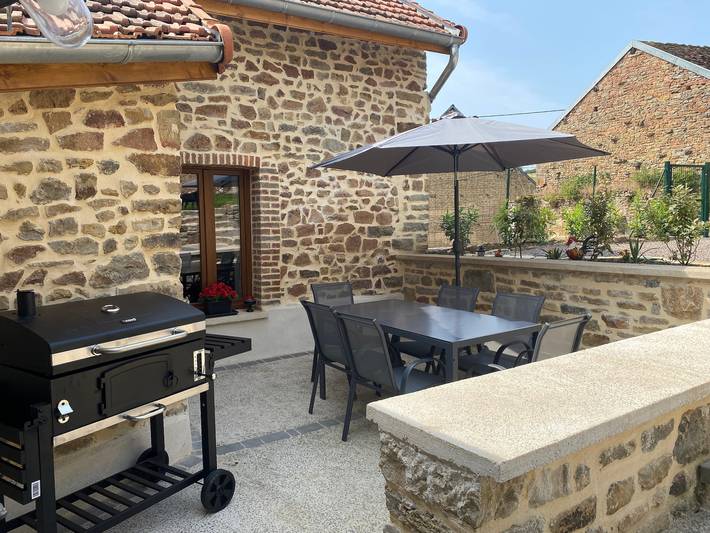Maison de vacances pour 4 personnes, avec Jardin