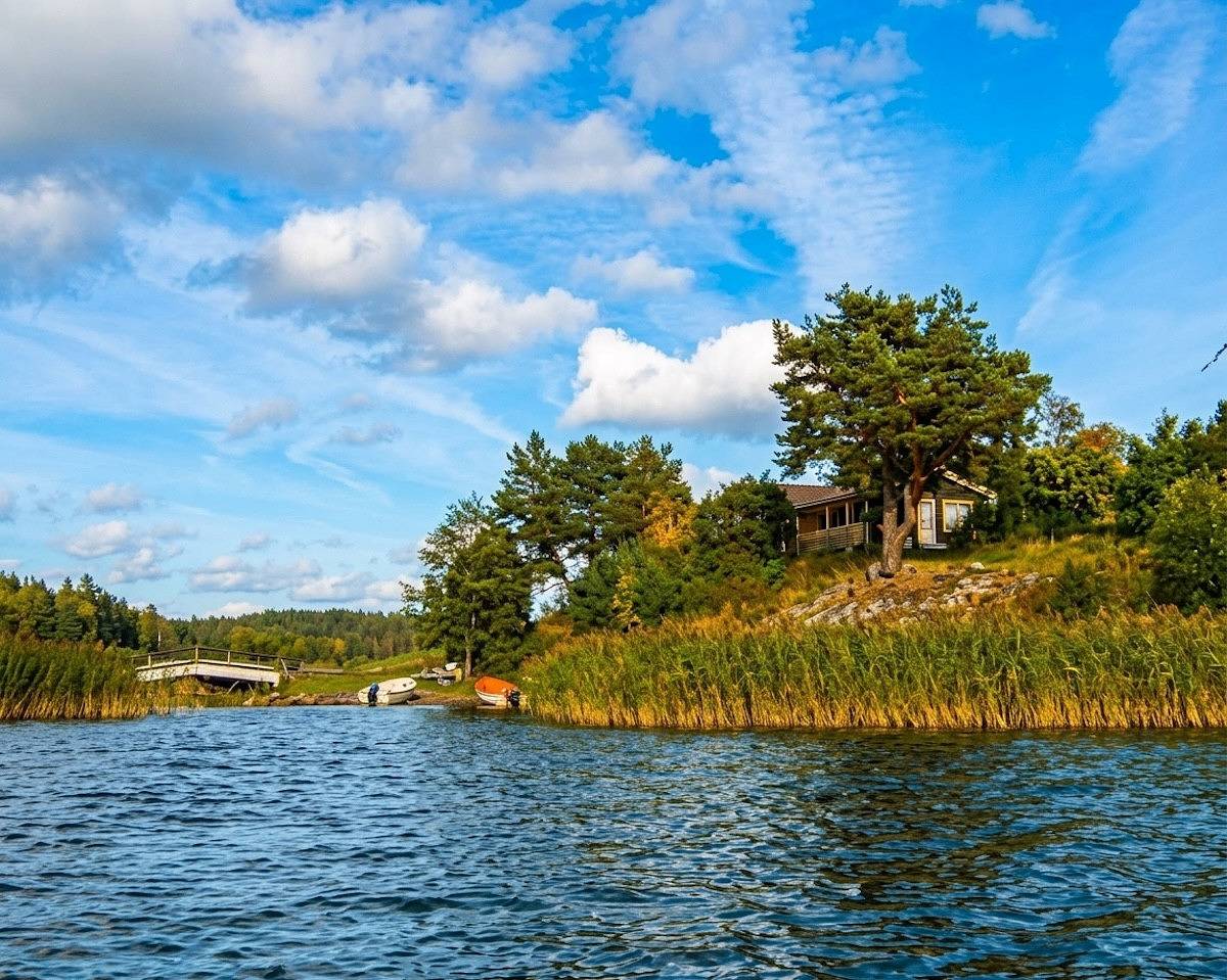 Ferienhaus in fantastischer Lage am Meer in Norrköping, Vikbolandet