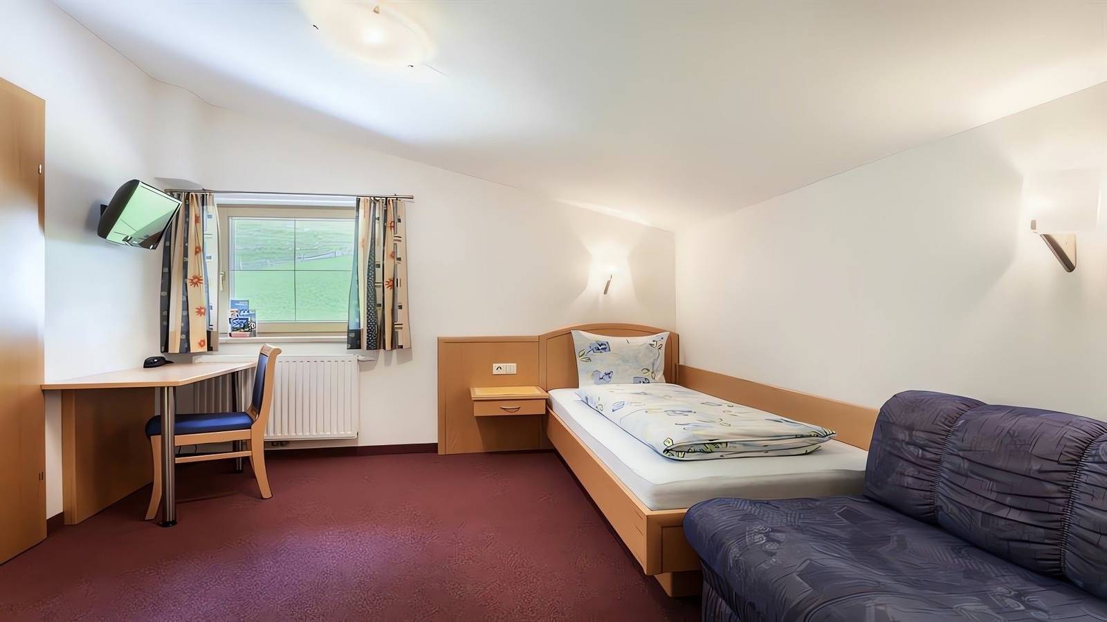 Einzelzimmer (single room) in Hintertuxer Gletscher, Hintertux