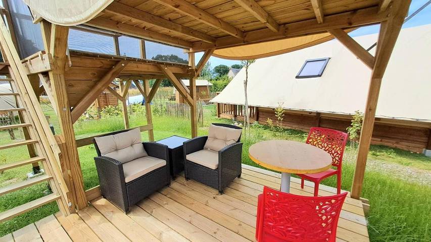 Tente pour 2 personnes, avec jardin et vue dans Haute-Normandie - 4