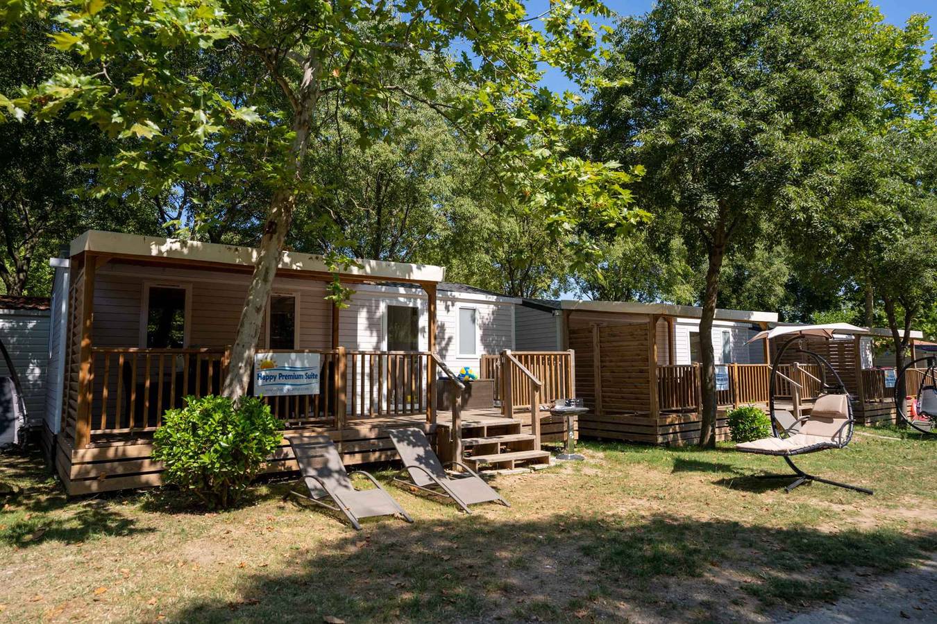 Mobilehome mit Terrasse und Klimaanlage  in Cisano, Bardolino