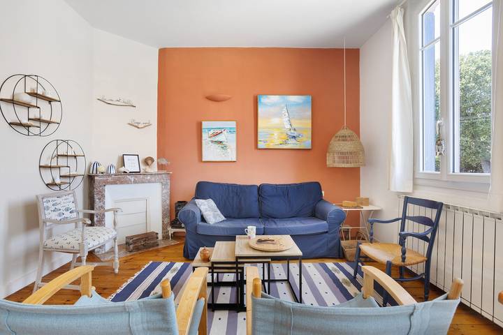 Casa independiente con 4 dormitorios, jardín cerrado y playa a 100 m in Fouras, Region de Rochefort