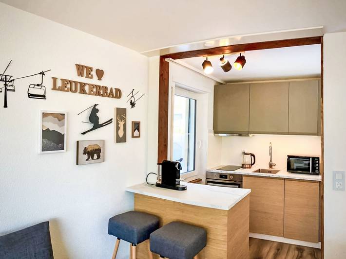 Gîte pour 5 personnes, avec balcon à Loèche-les-Bains - 4