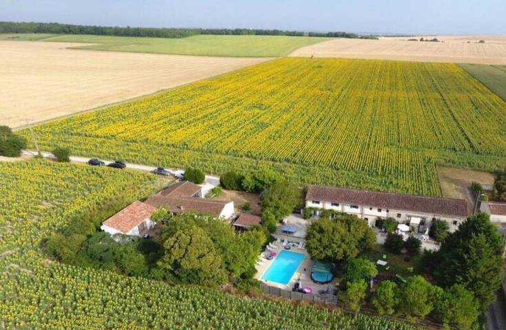 Gîte pour 5 personnes, avec piscine à Saint-Pierre-de-Juillers - 3