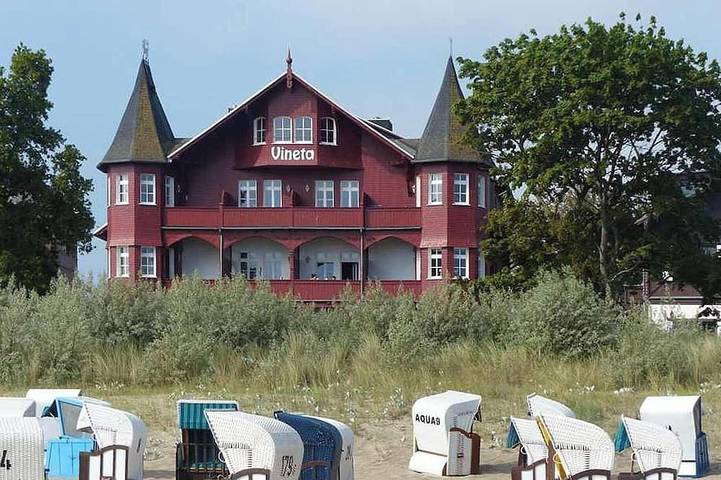 Villa für 6 Personen, mit Balkon und Sauna in Heringsdorf