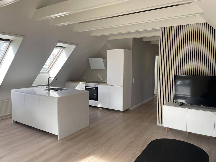 Ganze Wohnung, 3-bedroom city center w private parking in Aalborg, Limfjord in Nordjütland