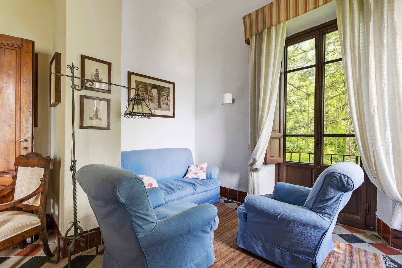 Villino Serena Di Lapigio Florence: Vista Montagna, Giardino Privato in Reggello, Valdarno