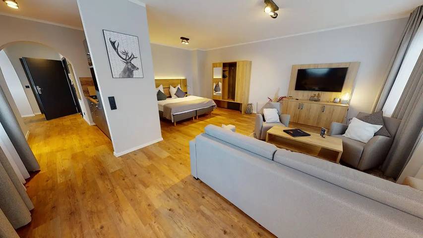 Hütte für 4 Personen, mit Whirlpool und Garten sowie Pool und Balkon in Braunlage