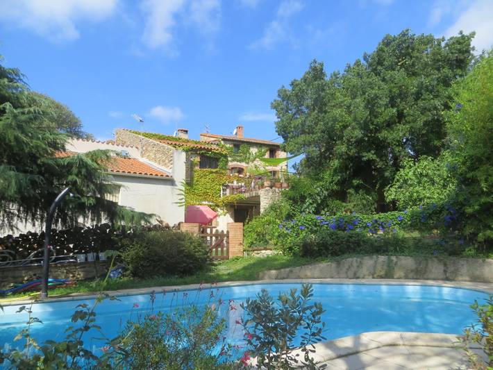 Gîte pour 3 personnes, avec piscine ainsi que jardin et terrasse à Saint-Jean-Pla-de-Corts