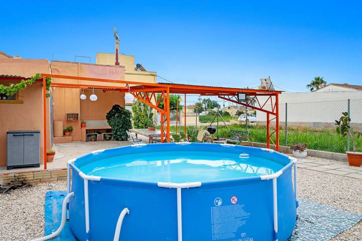 Ferienhaus "Ebre Home" mit privatem Mini-Pool, 3 privaten Terrassen und Wlan in La Cava, Deltebre