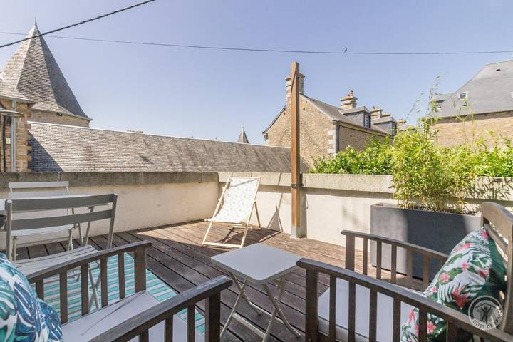 Gites de France ® Mon Petit Loft Douillet in Avranches, Bahía del Monte Saint-Michel