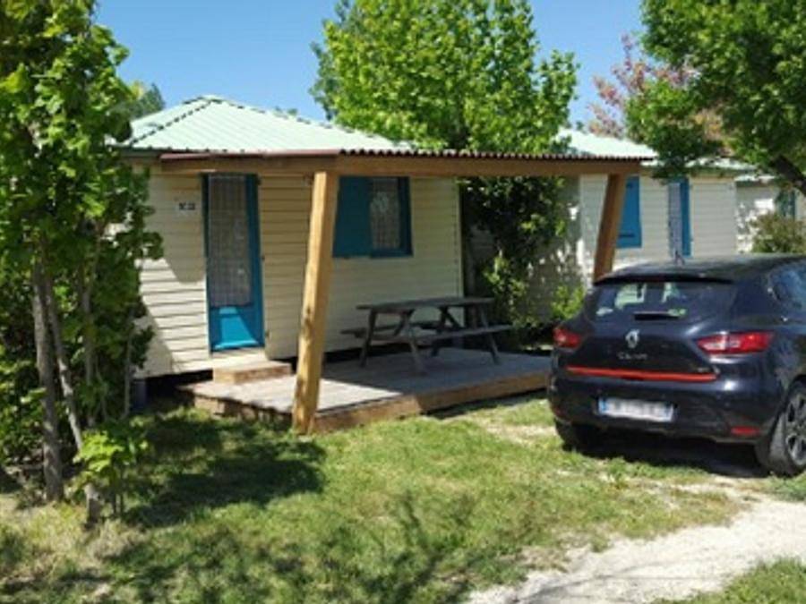 Flower Camping Le Dolium - Bungalow 4 personnes - Bungalow Eco "Dolium"-2 chambres - 4 personnes Max (bébé compris) 1/4 pers. in Laudun-l'Ardoise, Région de Nîmes