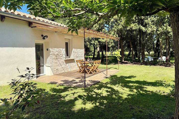 Maison de vacances pour 3 personnes, avec Terrasse et Jardin
