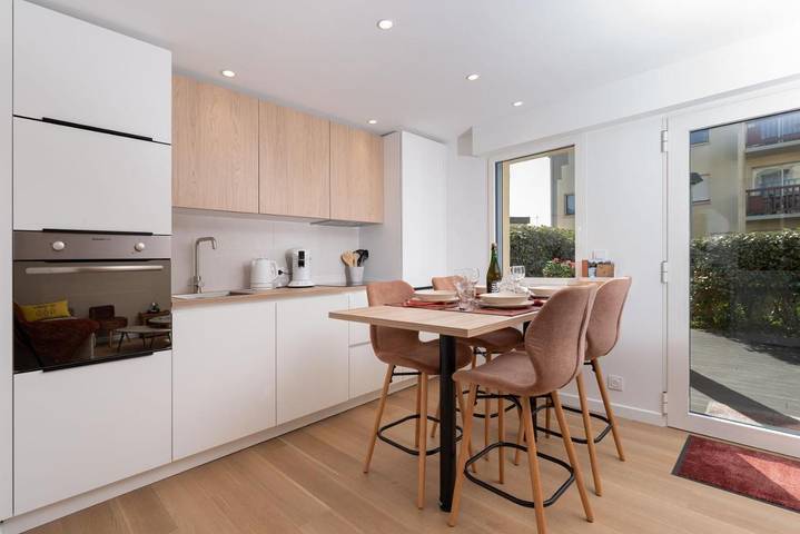 Gîte pour 4 personnes, avec terrasse dans Plage du Courégant - 3