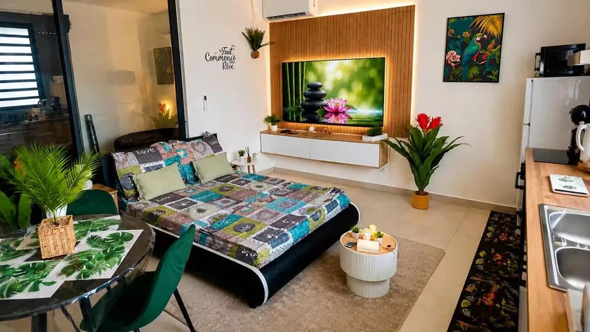 Holiday apartment for 2 people, with terrace and view as well as garden - 1