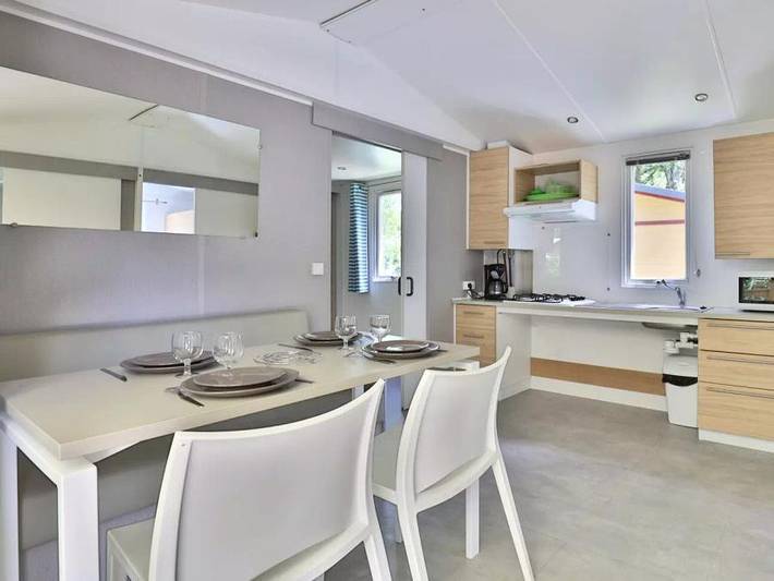 Mobil home pour 6 personnes, avec bassin pour enfant et sauna à Saint-Paul-lès-Dax - 3