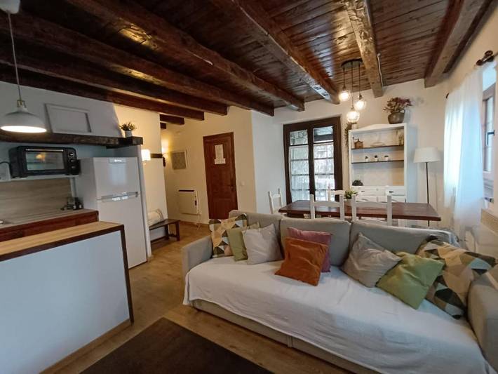 Apartamento para 5 personas, con balcón y piscina en Cerler