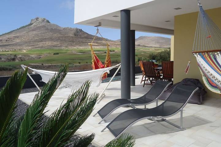 Apartamento para 6 personas, con terraza y jardín en Porto Santo