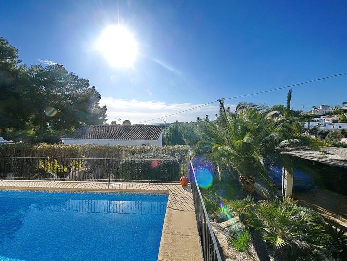 Casa rural para 4 personas, con jardín además de terraza y piscina, Se admiten mascotas en Marina Alta - 4