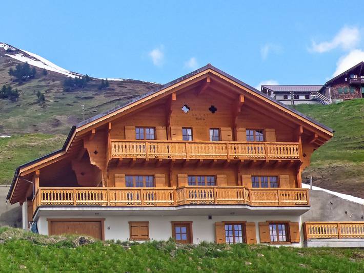 Ferienhaus für 10 Personen, mit Balkon und Terrasse sowie Sauna