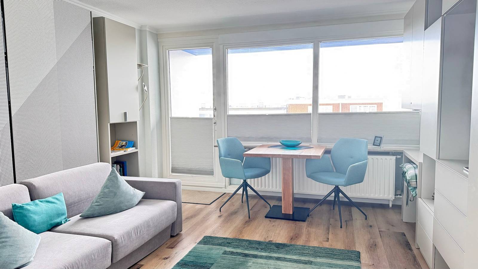 Ganze Ferienwohnung, 3-46, Haus Sylter Welle, Blick zur Westerländer Innenstadt in Westerland, Sylt (Gemeinde)