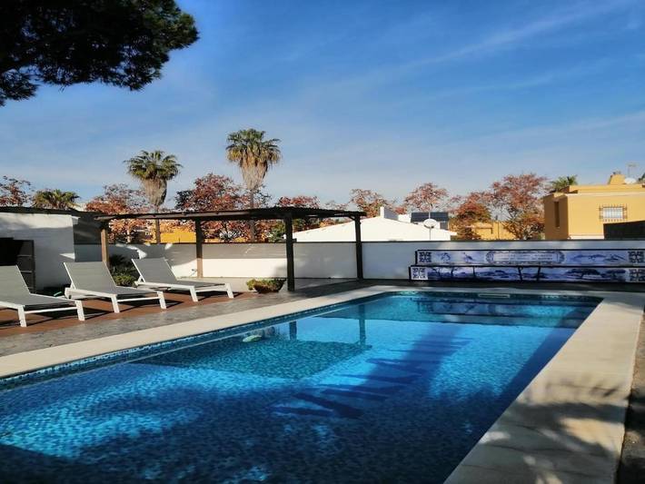 Chalet para 6 personas, con Terraza además de Jardín y Piscina en Isla Cristina
