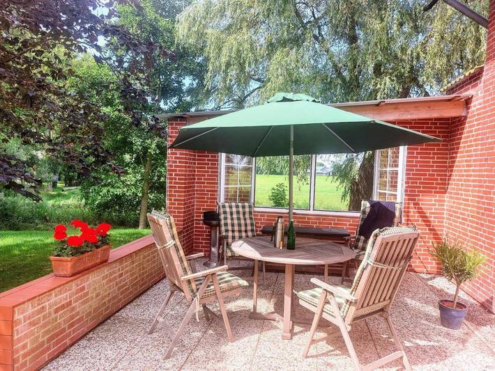 Ferienwohnung für 2 Personen, mit Terrasse und Garten