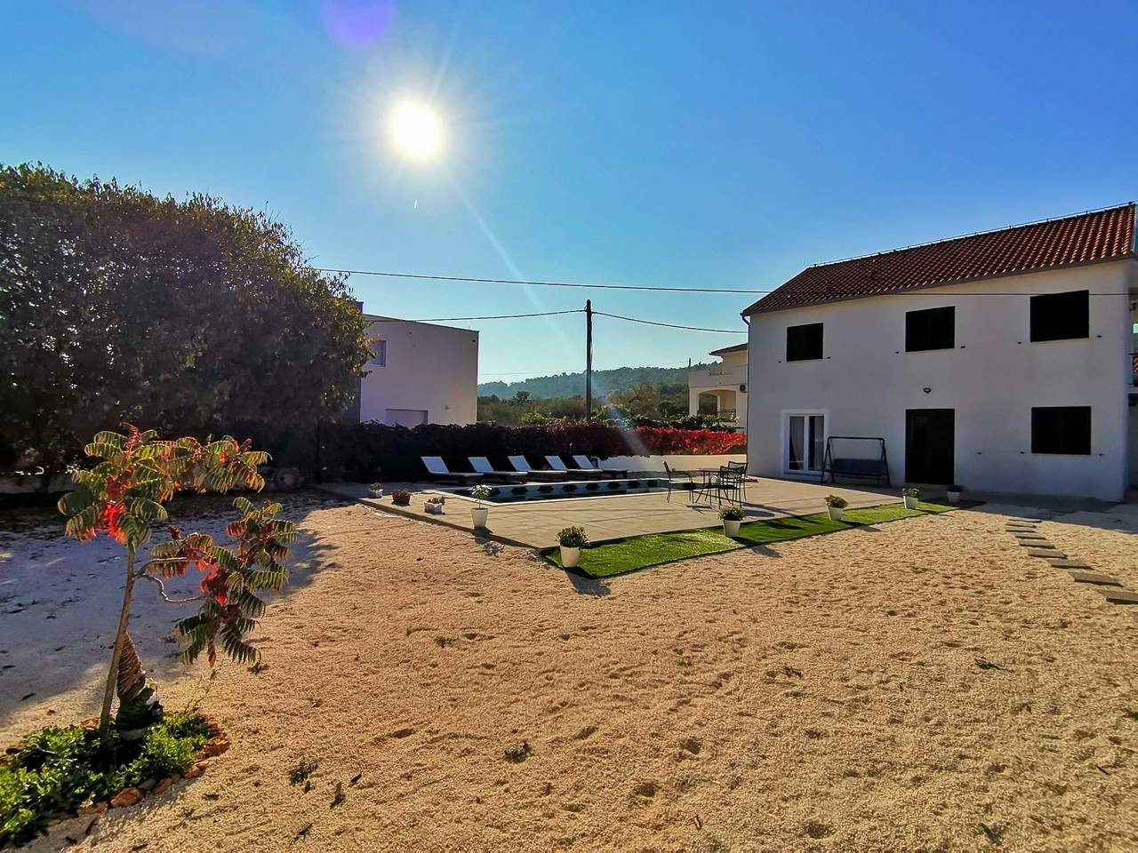 Ferienhaus für 10 Personen mit Terrasse in Slatine, Ciovo