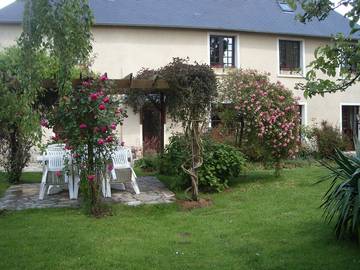 Chambre d’hôte pour 2 personnes, avec jardin dans la Manche