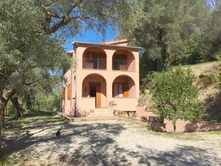 Casa vacanza per 8 persone, con Balcone e Terrazza nonché Giardino e Panorama a Palombara Sabina