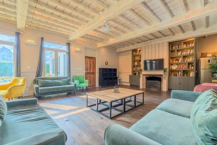 Gîte pour 14 personnes, avec terrasse à Sainghin-en-Mélantois - 4