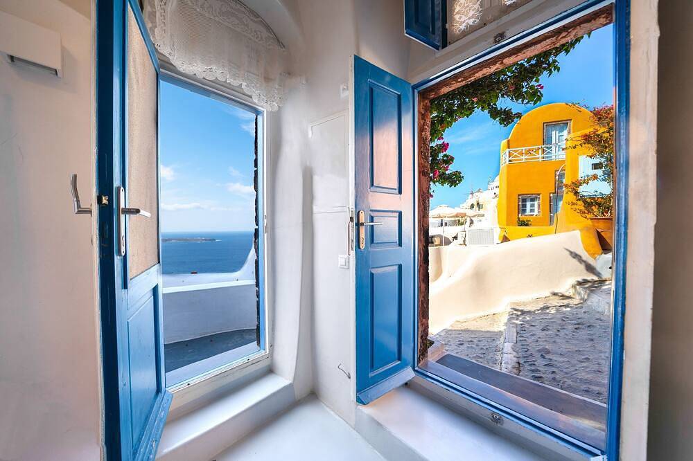 Santoriniparadise: Helios Villa, atemberaubender Sonnenuntergang, perfekter Traumurlaub! in Ormos Ammoudiou, Oia