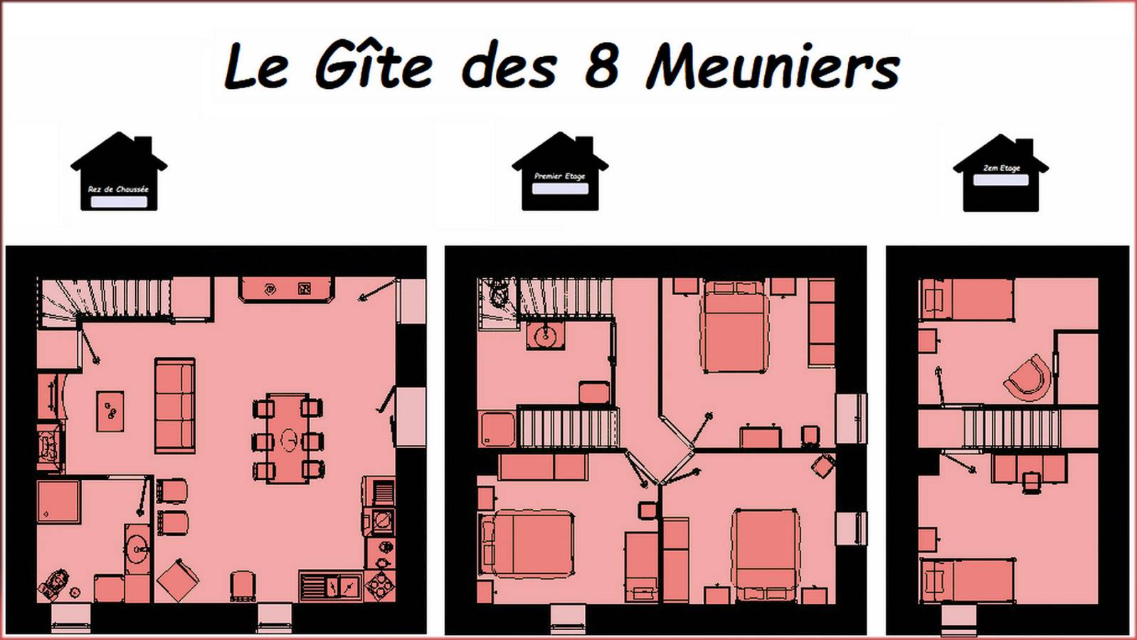 Le Gîte des 8 Meuniers in Villefranche-d'Albigeois, Albi und Umgebung