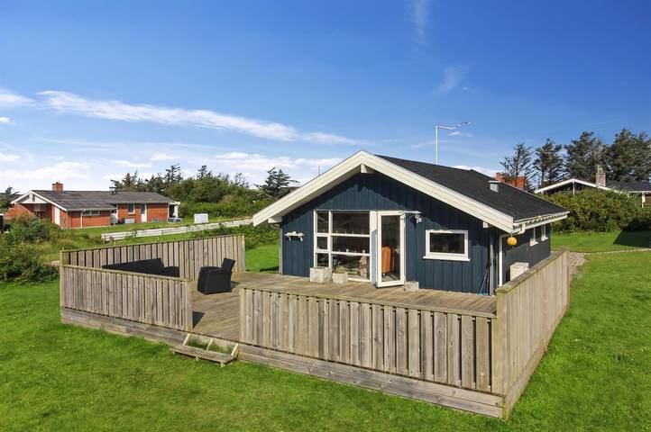 Ferienhaus für 4 Personen, mit Terrasse in Løkken