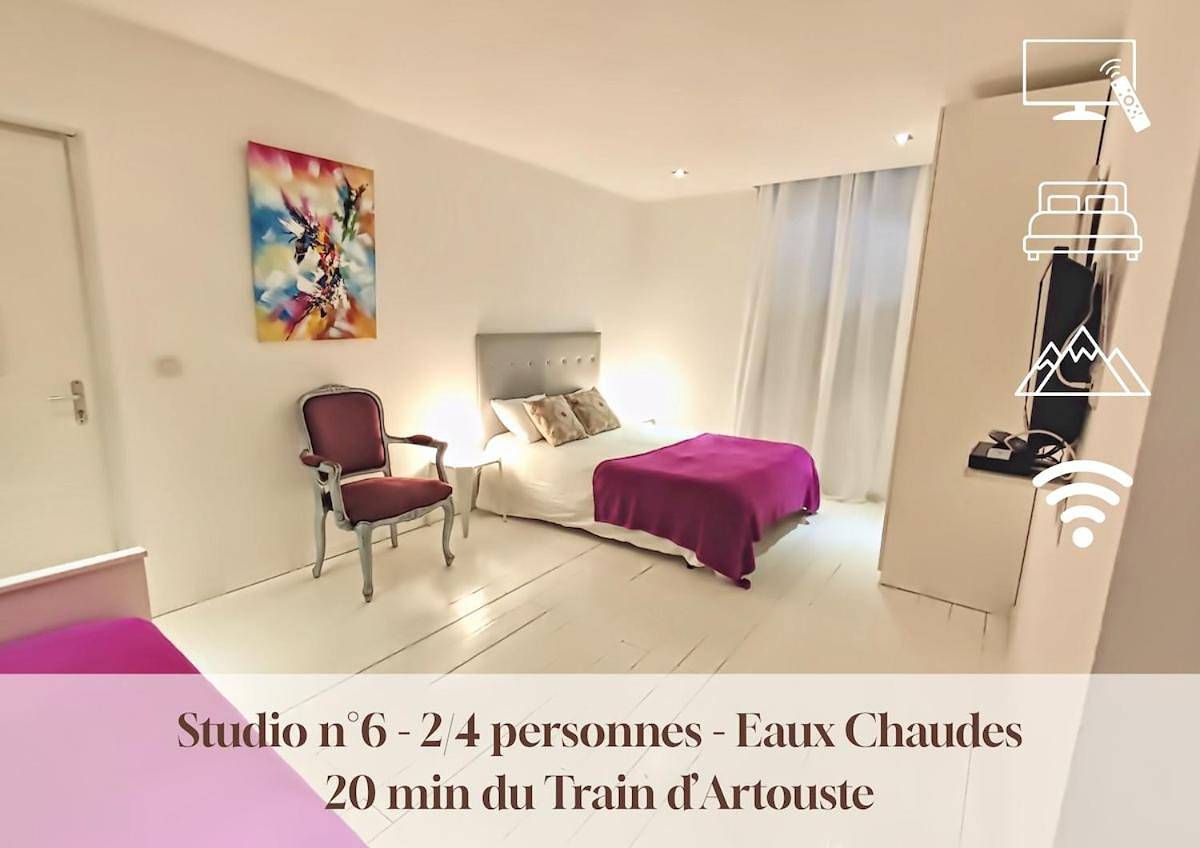 Appartement entier, Studio 6, Eaux-Chaudes, proche Laruns & Espagne in Laruns, Béarn