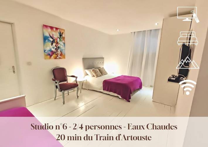 Gîte pour 4 personnes, avec Vue dans Eaux-Chaudes