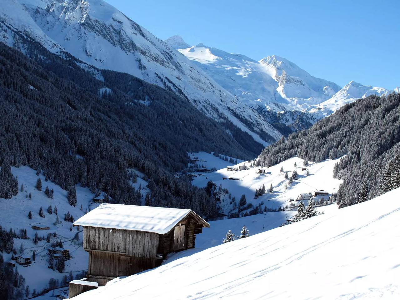 Ganze Wohnung, 3 Zimmer 4 Personen in Tuxer Alpen, Hintertux
