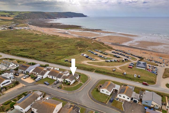 Holiday rental for 4 people, with garden in Widemouth Bay