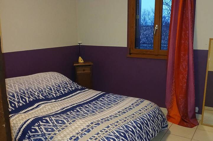 Gîte pour 4 personnes, avec jardin à Martigné-Briand