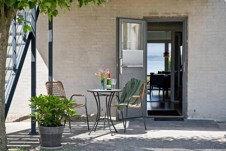 Ferienwohnung mit Panoramablick über die Ebeltoft Bucht und den Nationalpark Mols Bjerge in Ebeltoft (Stadt), Ebeltoft